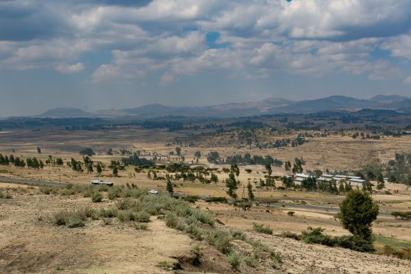 On the way to Debre Libanos