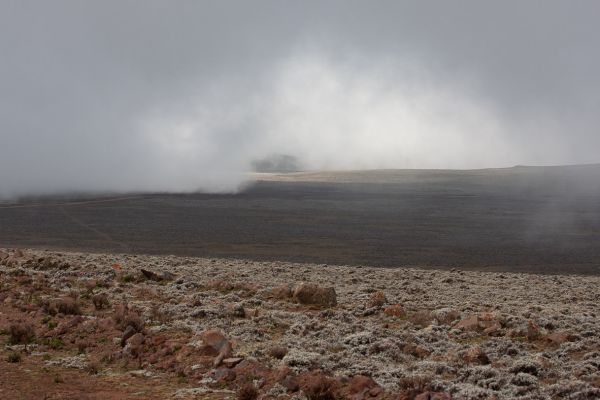 Saneti plateau (at cloud height)