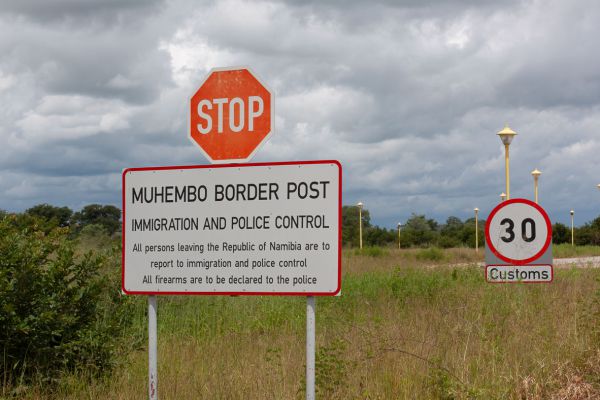 Namibia's Northern Border with Botswana