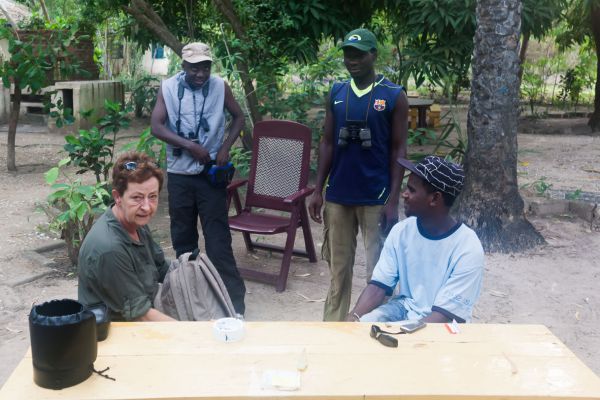 Marian and Laibo the guide